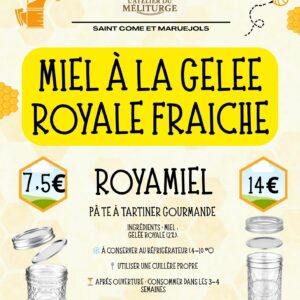 Miel à la gelée royale 250g